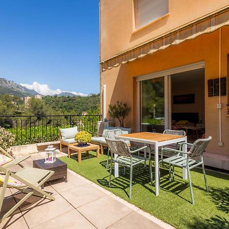 Mon Appart Avec Terrasse Et Piscine Roquebrune-Cap-Martin Exterior foto